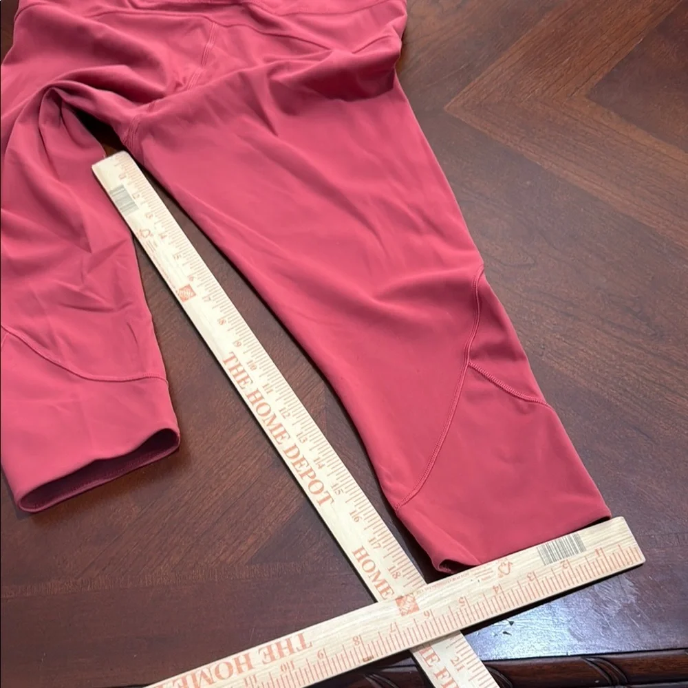 lululemon athletica Coral Leggings Everlux 19 inch terracotta coral vintage rose
